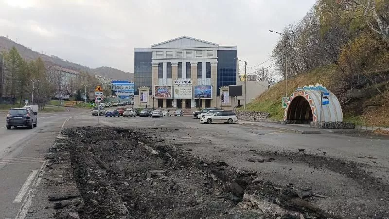 Внимание! Ремонт дороги!